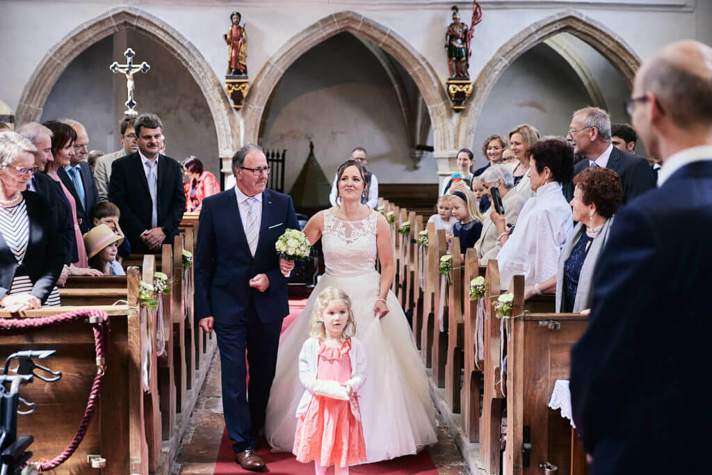 Der Schritt zum Altar